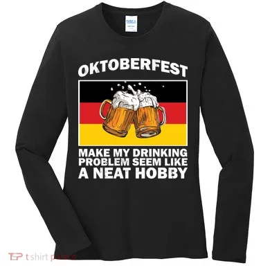 Oktoberfest Drinking Problems Women's Long Sleeve Shirt