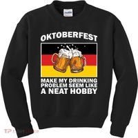 Oktoberfest Drinking Problems Kids Sweatshirt thumb 0