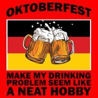 Oktoberfest Drinking Problems Santa Hat thumb 1