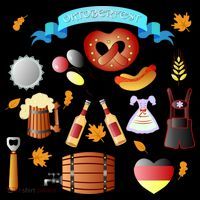 Oktoberfest Festive Mashup Beer Pretzel German T-Shirt thumb 7