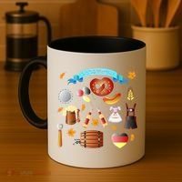 Oktoberfest Festive Mashup Beer Pretzel German Coffee Mug thumb 4