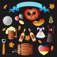 Oktoberfest Festive Mashup Beer Pretzel German Polo thumb 3
