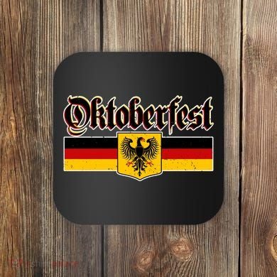 Oktoberfest German Coat of Arms Coaster