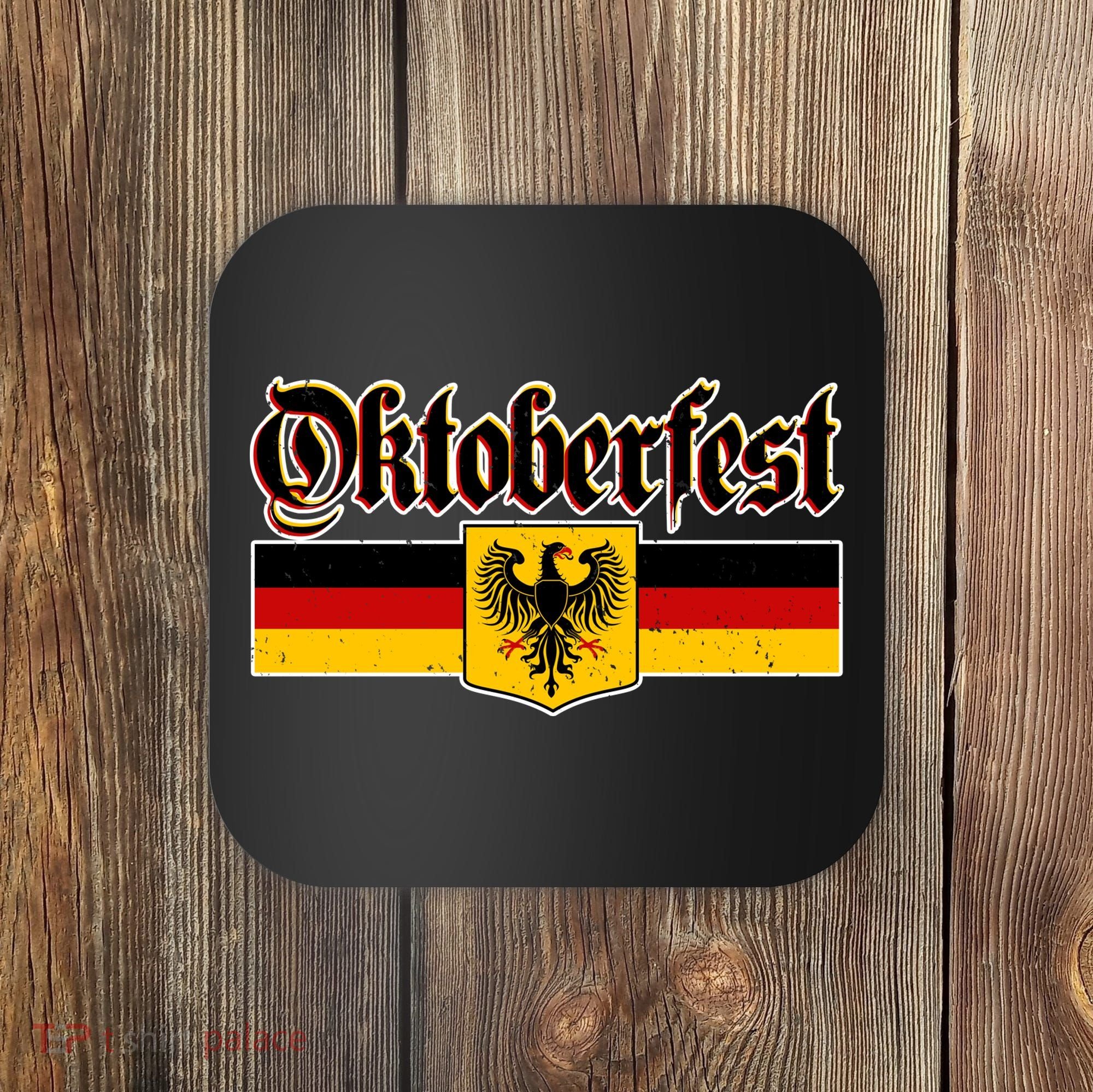 Oktoberfest German Coat of Arms Coaster