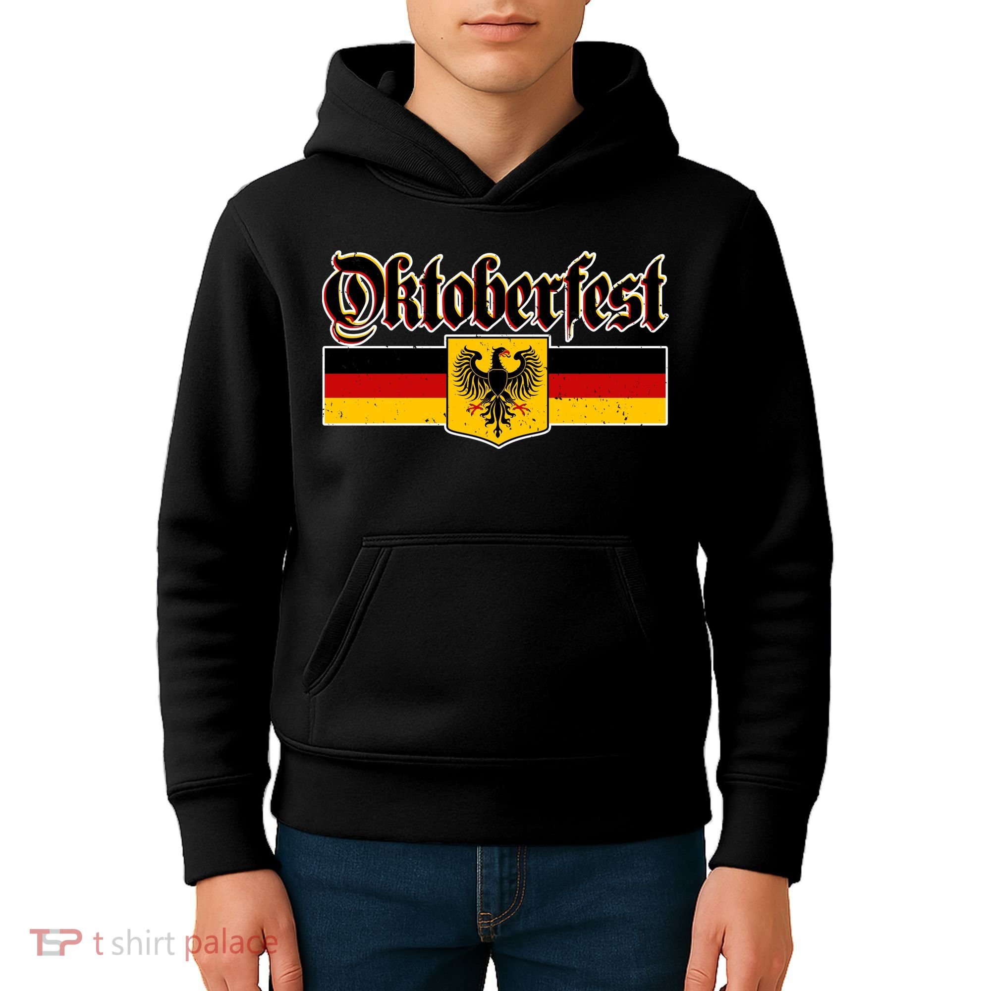 Oktoberfest German Coat of Arms Kids Hoodie