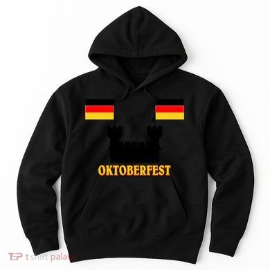 Oktoberfest German Flag Castle Hoodie
