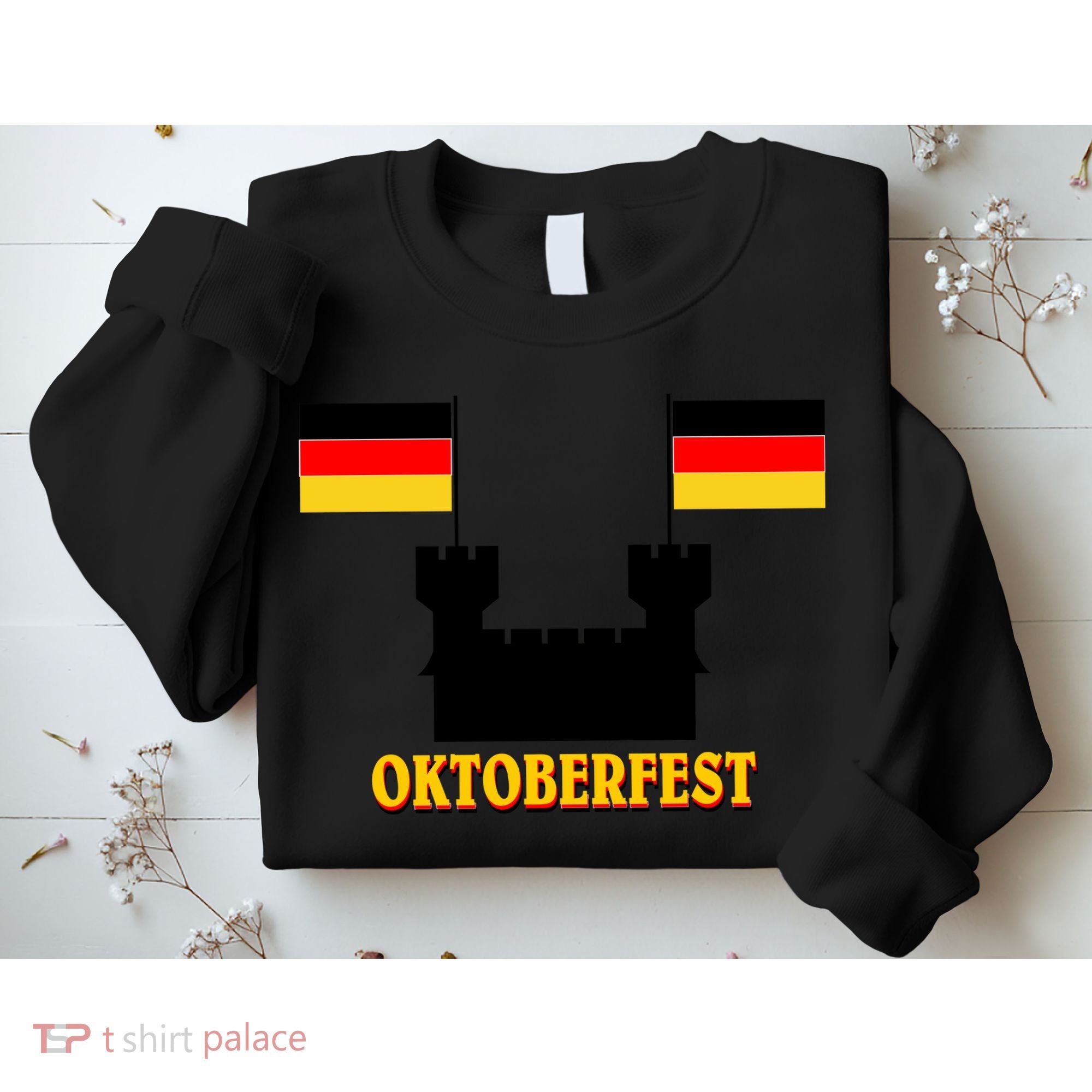 Oktoberfest German Flag Castle Sweatshirt