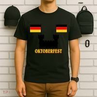 Oktoberfest German Flag Castle T-Shirt thumb 6