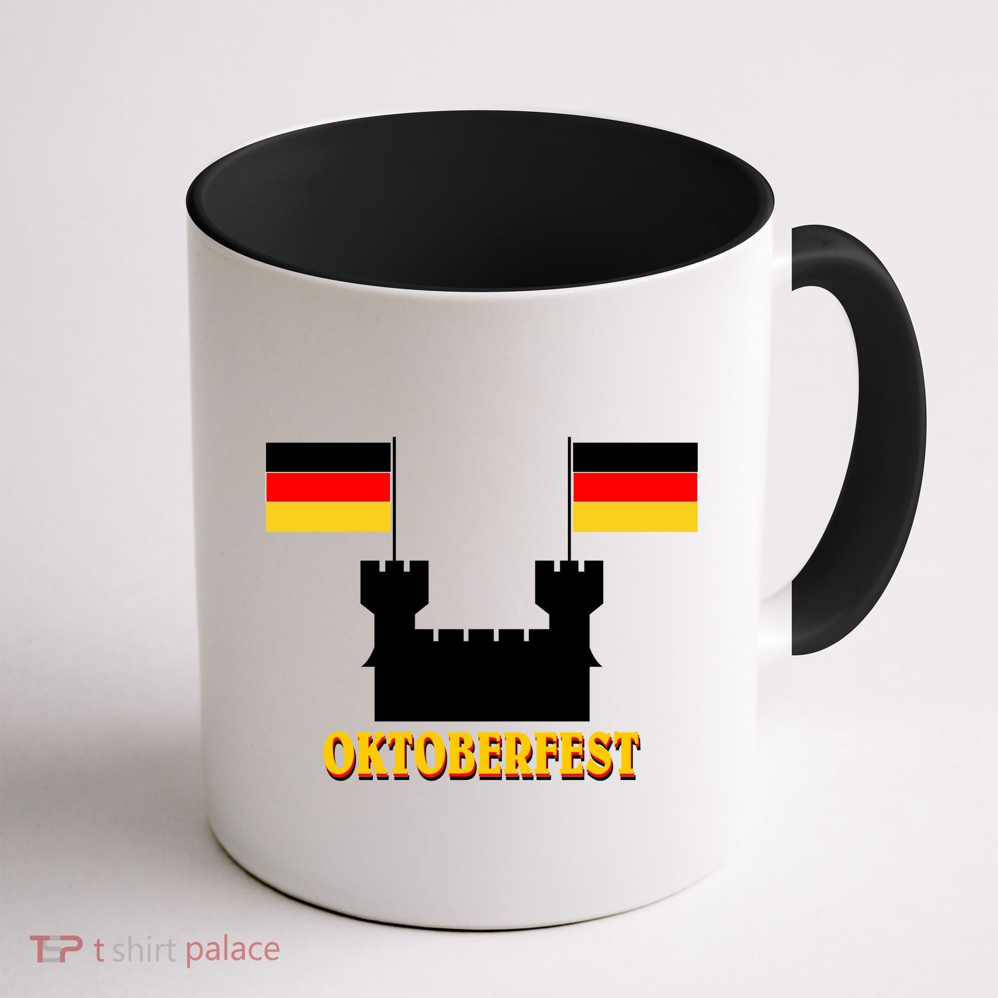 Oktoberfest German Flag Castle Coffee Mug
