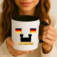 Oktoberfest German Flag Castle Coffee Mug thumb 3