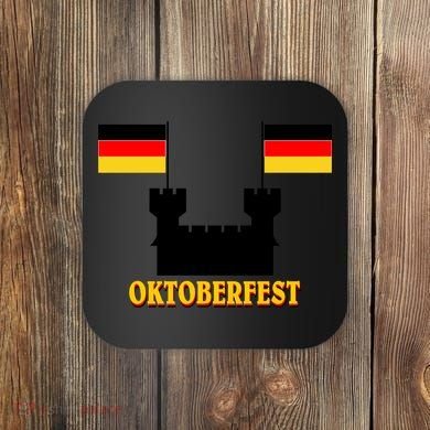 Oktoberfest German Flag Castle Coaster