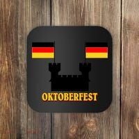 Oktoberfest German Flag Castle Coaster thumb 0