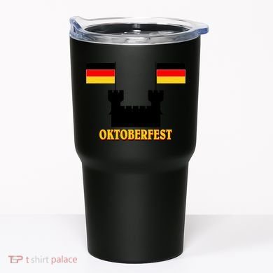 Oktoberfest German Flag Castle Tumbler