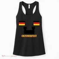 Oktoberfest German Flag Castle Women's Tank Top thumb 0