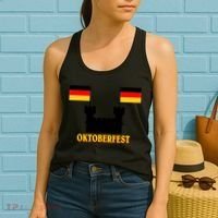 Oktoberfest German Flag Castle Women's Tank Top thumb 2