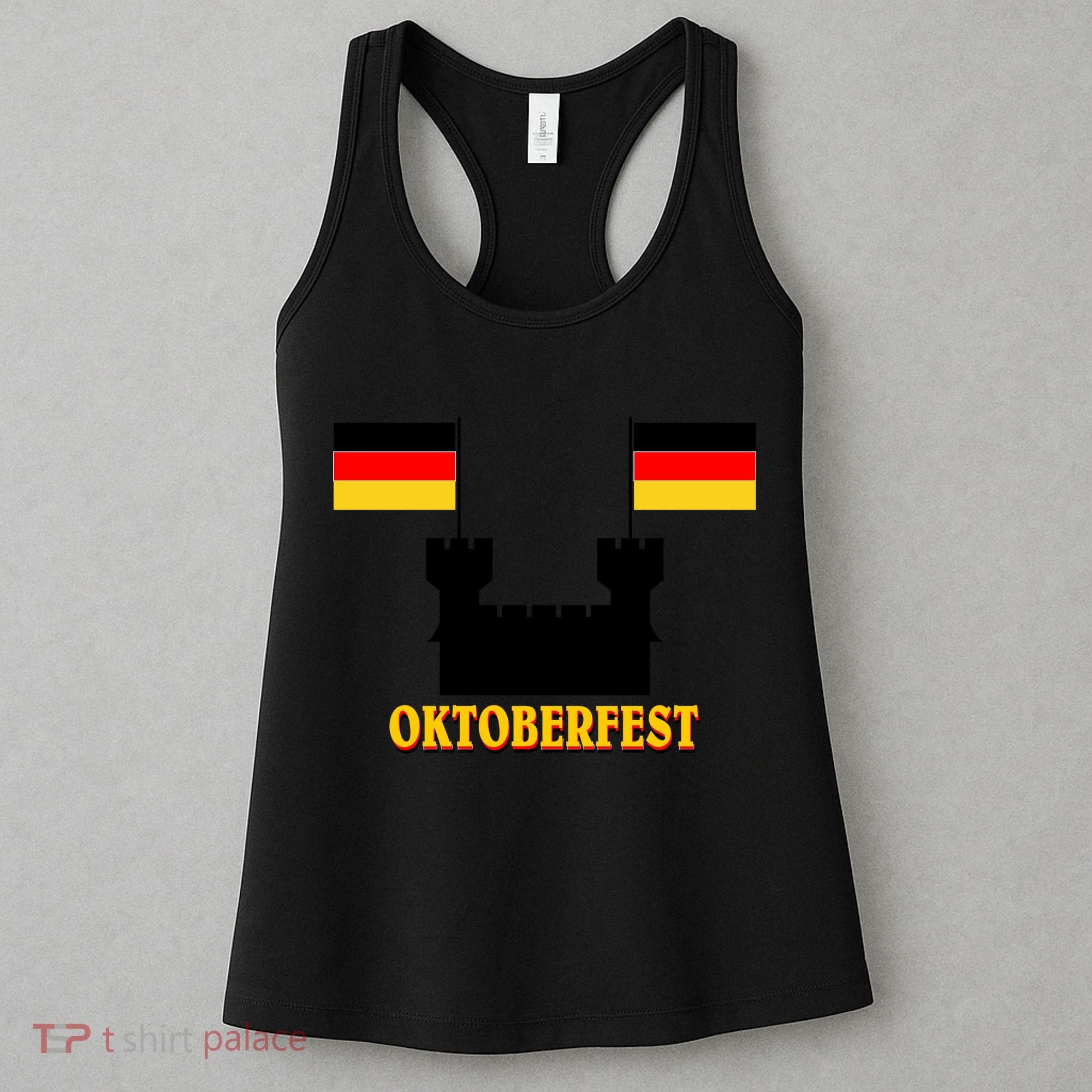 Oktoberfest German Flag Castle Women's Tank Top