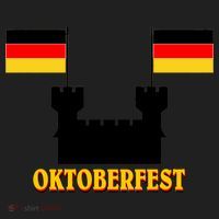 Oktoberfest German Flag Castle Hat thumb 2