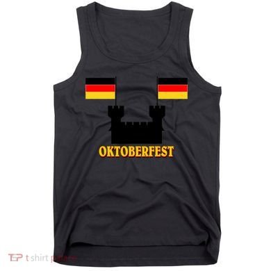 Oktoberfest German Flag Castle Tank Top
