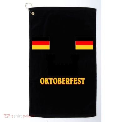 Oktoberfest German Flag Castle Golf Towel