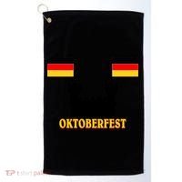Oktoberfest German Flag Castle Golf Towel thumb 0