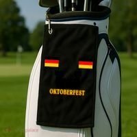 Oktoberfest German Flag Castle Golf Towel thumb 2
