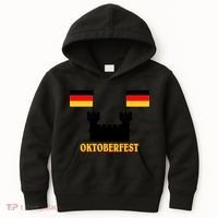 Oktoberfest German Flag Castle Kids Hoodie thumb 0