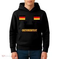 Oktoberfest German Flag Castle Kids Hoodie thumb 4