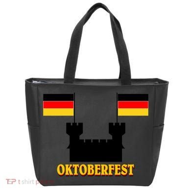 Oktoberfest German Flag Castle Tote Bag