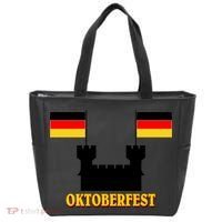 Oktoberfest German Flag Castle Tote Bag thumb 0