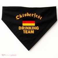 Oktoberfest Germany Drinking Team USA-Made Doggie Bandana thumb 0