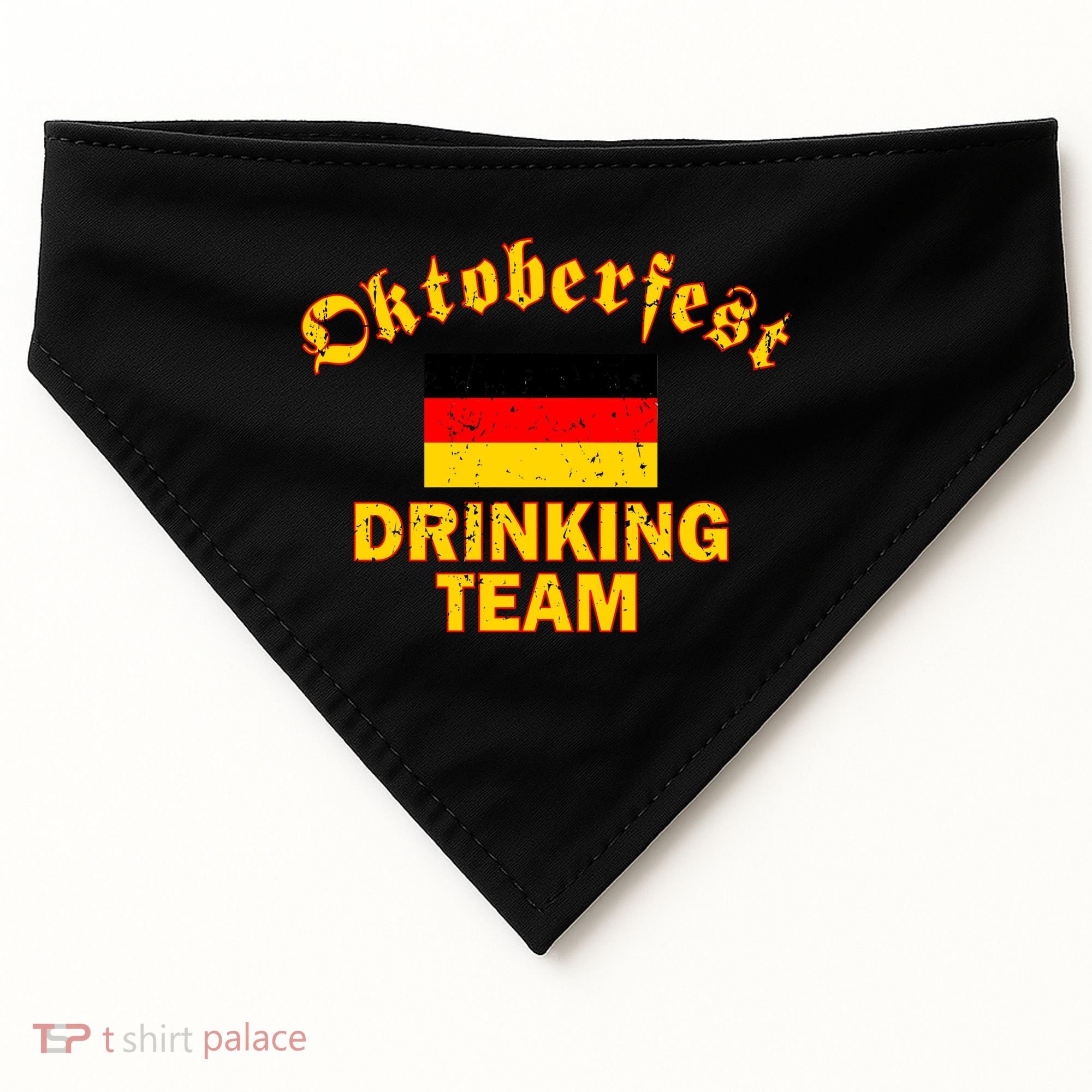 Oktoberfest Germany Drinking Team USA-Made Doggie Bandana