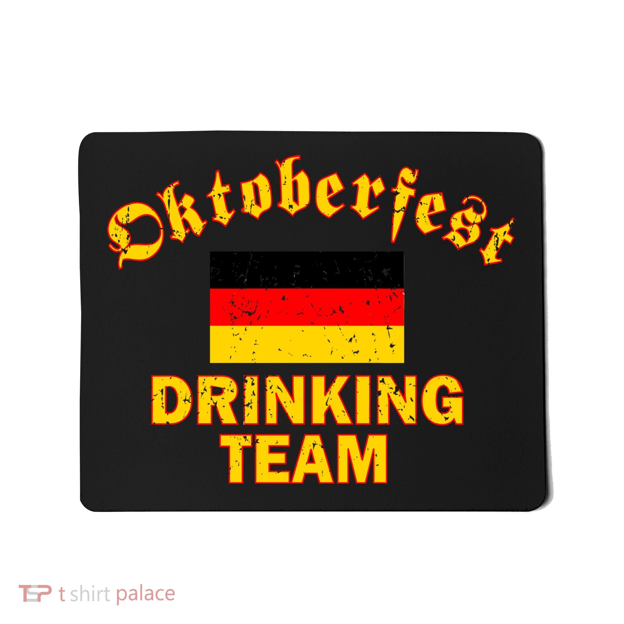 Oktoberfest Germany Drinking Team Mousepad