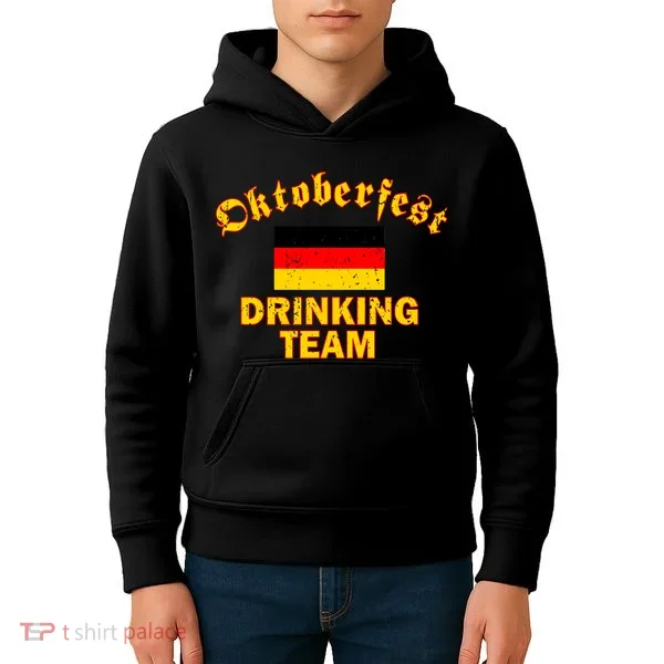 Oktoberfest Germany Drinking Team Kids Hoodie