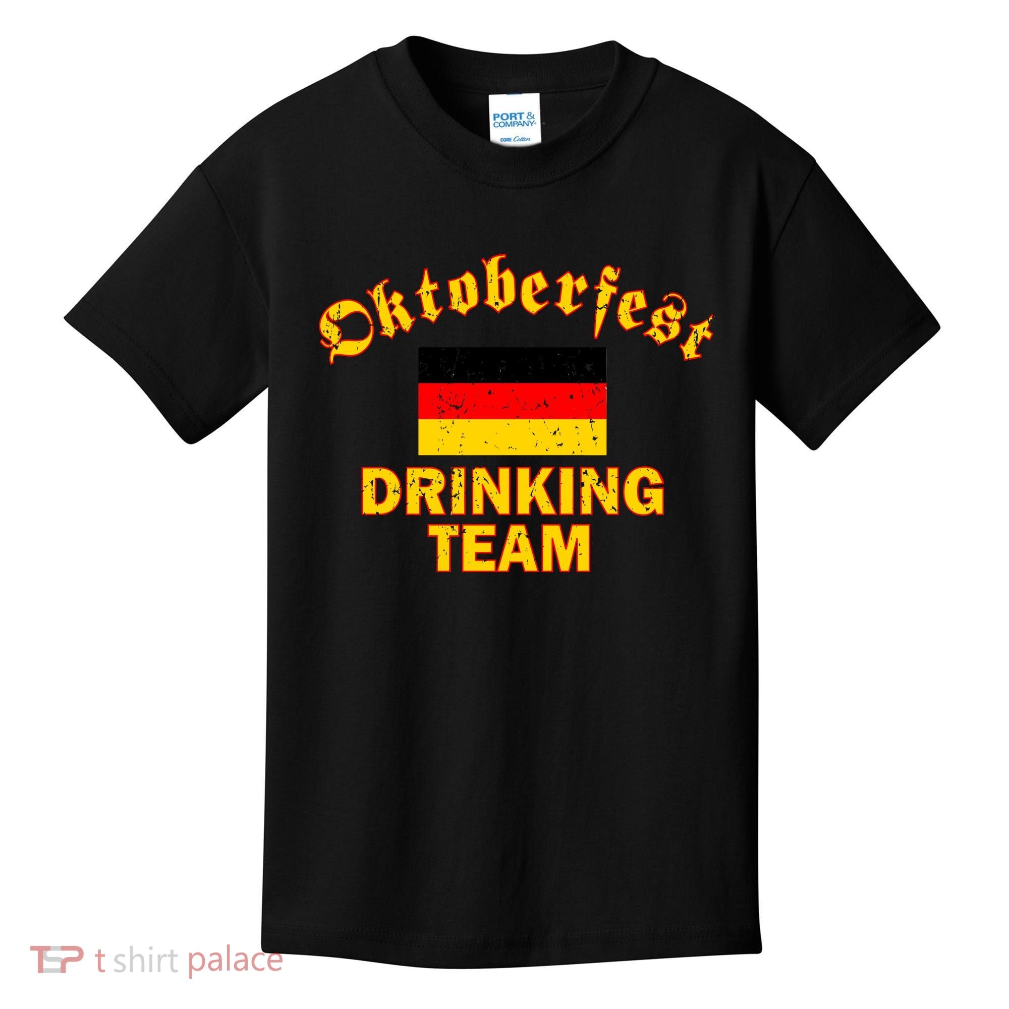 Oktoberfest Germany Drinking Team Kids T-Shirt