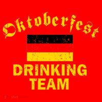 Oktoberfest Germany Drinking Team Santa Hat thumb 1