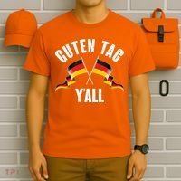 Oktoberfest Guten Tag Y'all German Flags T-Shirt thumb 6