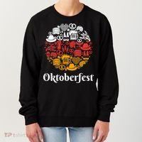 Oktoberfest Holiday Flag Mash Up Women's Sweatshirt thumb 0