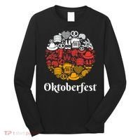 Oktoberfest Holiday Flag Mash Up Long Sleeve Shirt thumb 0