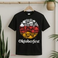 Oktoberfest Holiday Flag Mash Up T-Shirt thumb 2