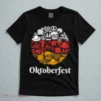 Oktoberfest Holiday Flag Mash Up T-Shirt thumb 5
