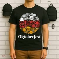 Oktoberfest Holiday Flag Mash Up T-Shirt thumb 6