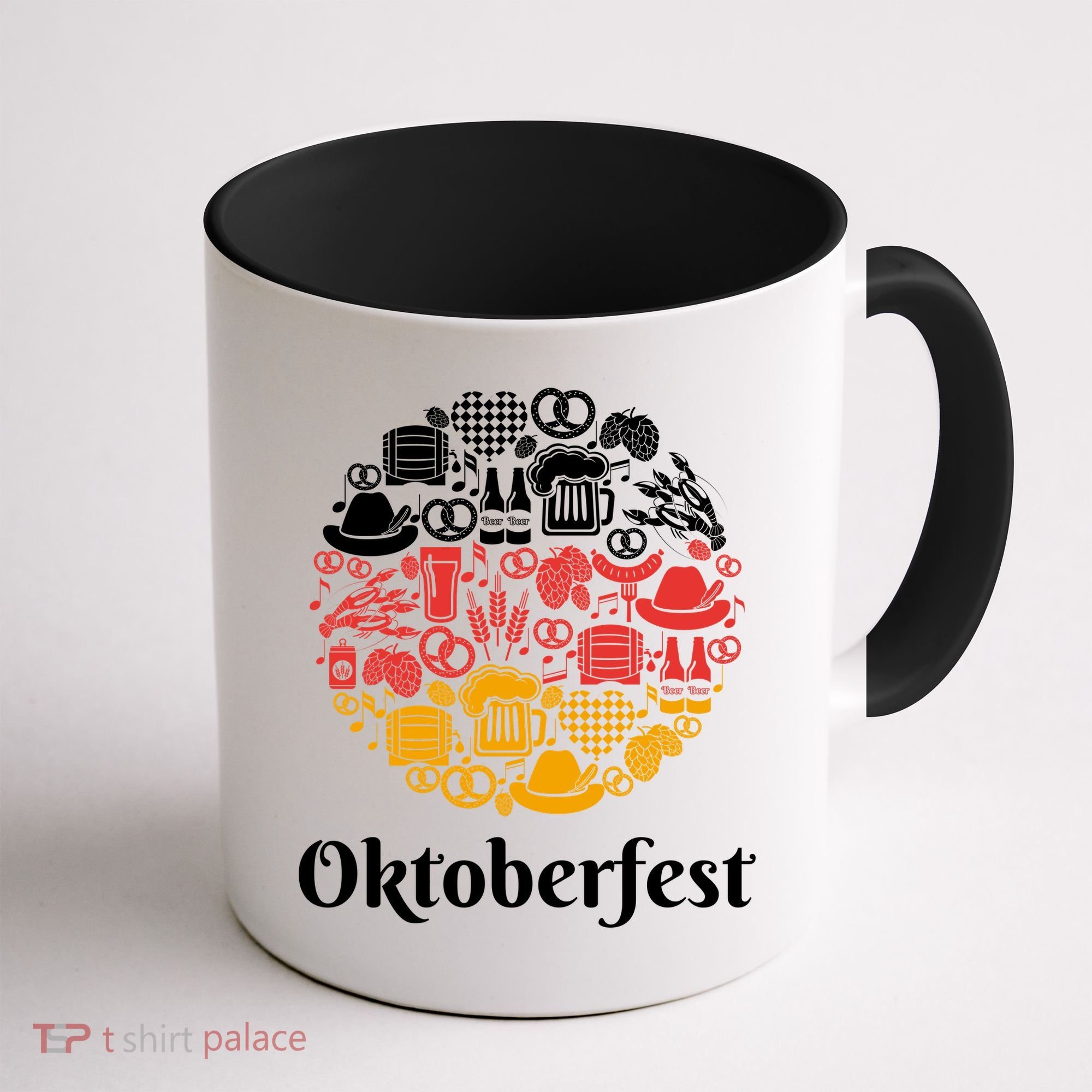 Oktoberfest Holiday Flag Mash Up Coffee Mug