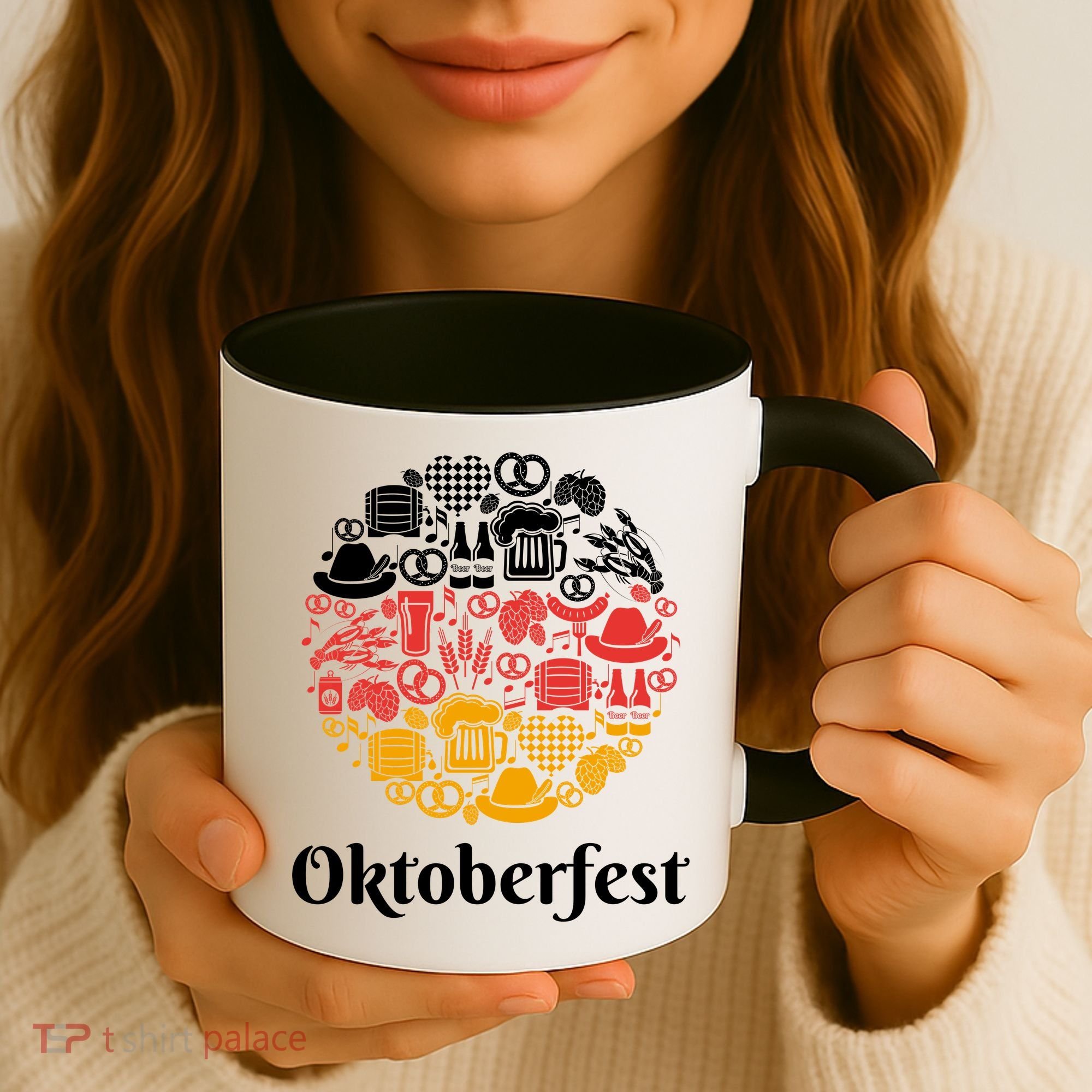 Oktoberfest Holiday Flag Mash Up Coffee Mug