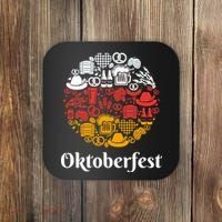 Oktoberfest Holiday Flag Mash Up Coaster thumb 0