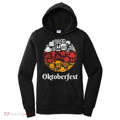 Oktoberfest Holiday Flag Mash Up Women's Hoodie