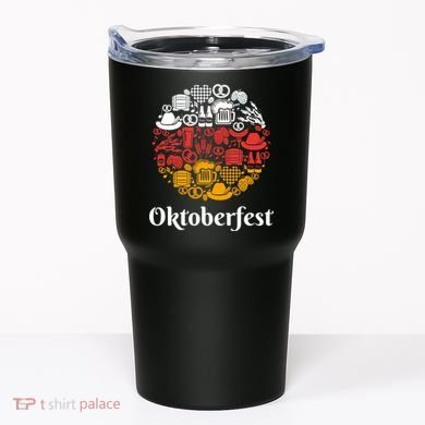 Oktoberfest Holiday Flag Mash Up Tumbler