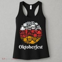 Oktoberfest Holiday Flag Mash Up Women's Tank Top thumb 3