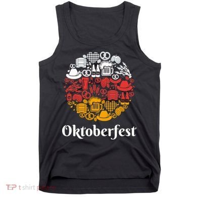 Oktoberfest Holiday Flag Mash Up Tank Top