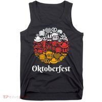 Oktoberfest Holiday Flag Mash Up Tank Top thumb 0
