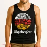 Oktoberfest Holiday Flag Mash Up Tank Top thumb 3